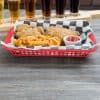 1077Red Panier de service restaurantamericain