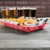 1077Red Panier de service restaurantamericain