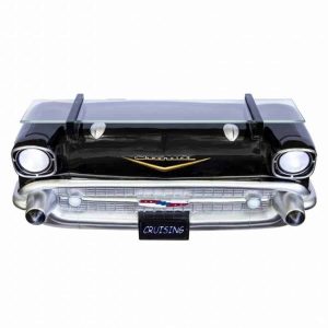 GM 1957 Chevrolet Bel-Air Etagere murale en resine pour deco americaine