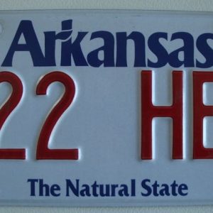 Arkansas Plaque d'immatriculation americaine swap meet