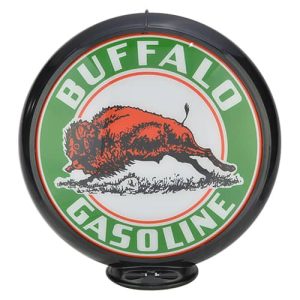 Buffalo Globe publicitaire de pompe a essenceBuffalo Globe publicitaire de pompe a essence