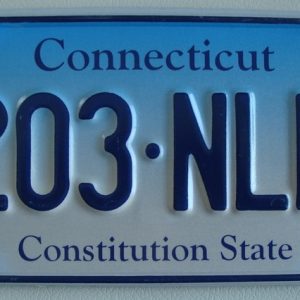Connecticut Plaque d'immatriculation americaine swap meet