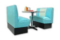 Banquette rétro américaine - Design années 1950 Malibu