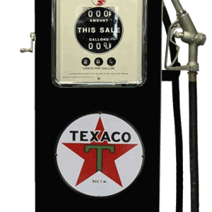 Pompe à essence americaine 8 Ball Texaco Gasoline