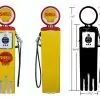 Pompe a essence de la marque Shell