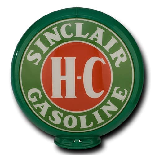 Sinclair Hc Globe publicitaire de pompe a essence