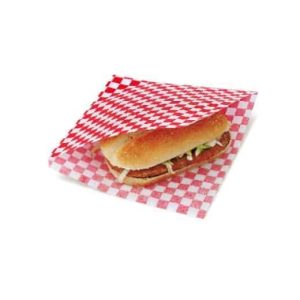 Sachet papier gras pour hamburger