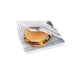 Sachet papier gras pour hamburger