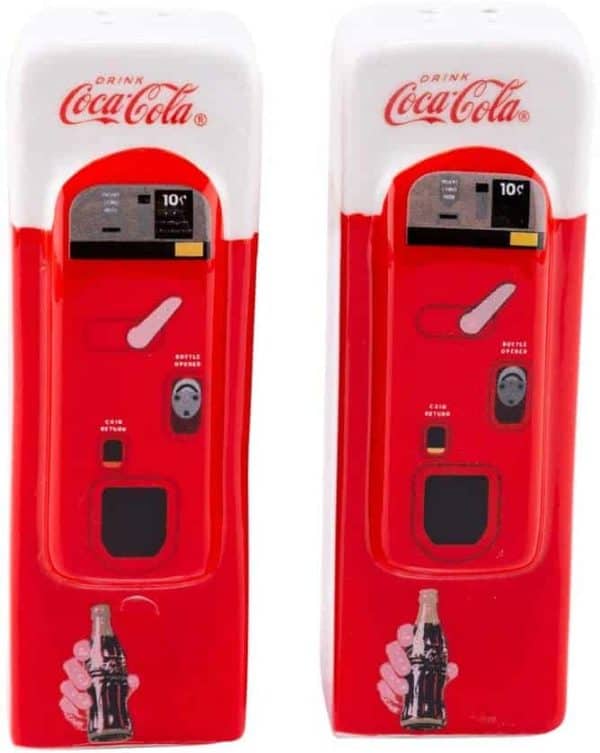 Shaker sel poivre frigo vendo coca-cola soda americain