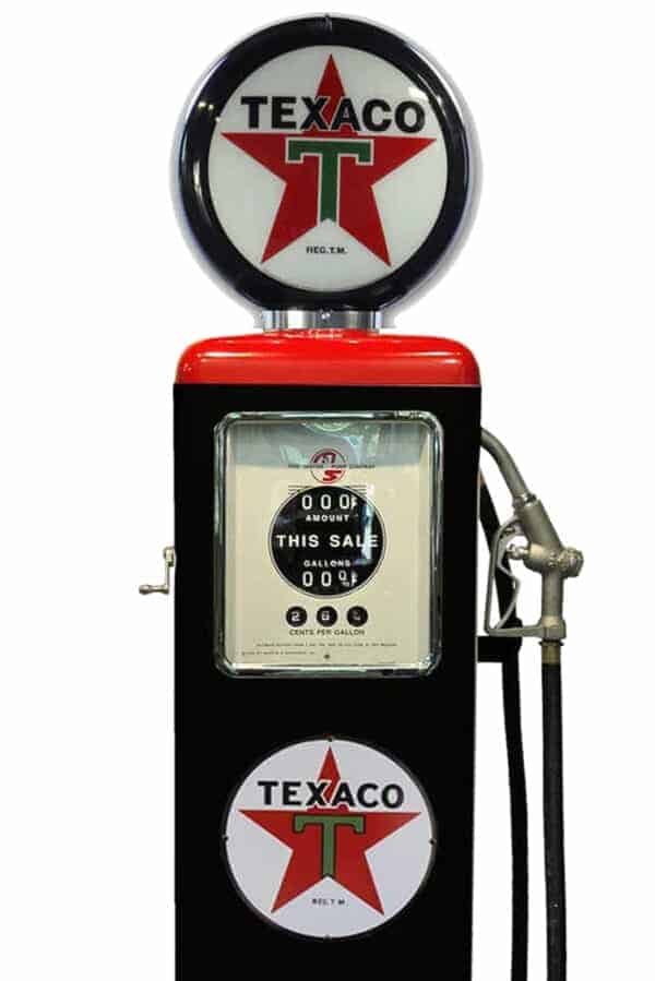 Pompe à essence americaine 8 Ball Texaco Gasoline