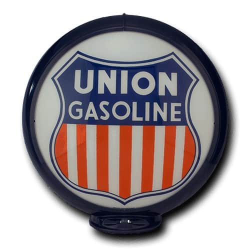 Union Gasoline Globe publicitaire de pompe a essence