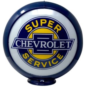 Chevy Service Parts Globe publicitaire de pompe a essence