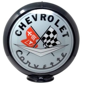 Corvette Globe publicitaire de pompe a essence