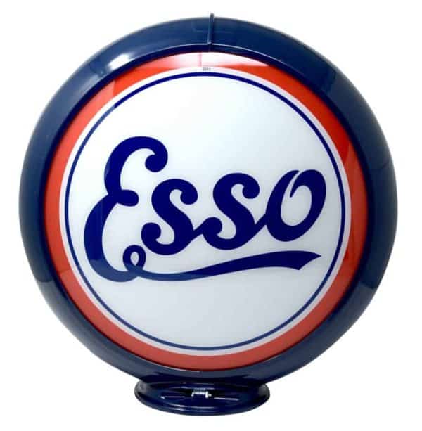 Esso Gasoline Globe publicitaire de pompe a essence