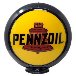 pennzoil Globe publicitaire de pompe a essence