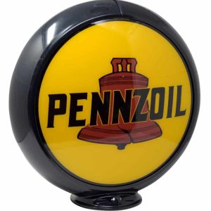 pennzoil Globe publicitaire de pompe a essencepennzoil Globe publicitaire de pompe a essence