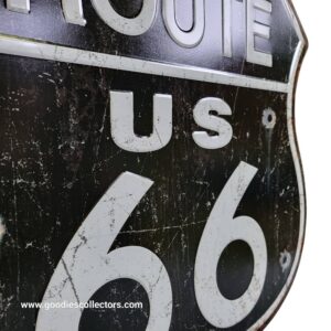 route us 66 xl 58cm alu en relief