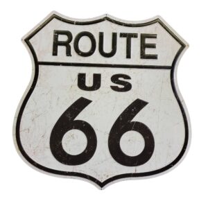 route us 66 xl 58cm alu en relief
