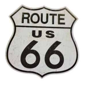 route us 66 xl 58cm alu en relief
