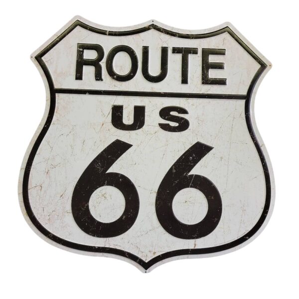 route us 66 xl 58cm alu en relief