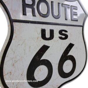 route us 66 xl 58cm alu en relief