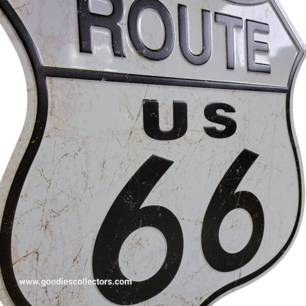 route us 66 xl 58cm alu en relief
