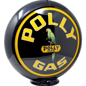 polly-gas Globe publicitaire de pompe a essence