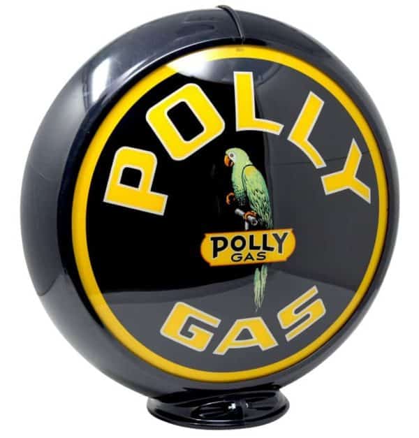 polly-gas Globe publicitaire de pompe a essence