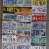lot de plaques d'immatriculation des 50 etats américains collection complète #2