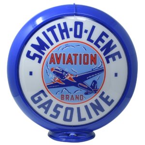 Smith O Lene Globe publicitaire de pompe a essence