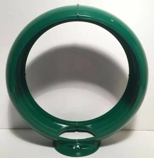 Contour en plastique pour opaline de globe publicitaire de pompe a essence americaine
