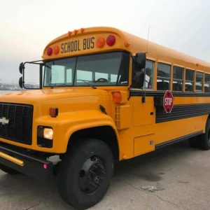 School Bus Jaune Americain