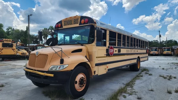 School Bus Américain pour aménagement en Food Truck, Salle de restaurant, Mobil-Home, Camping Car