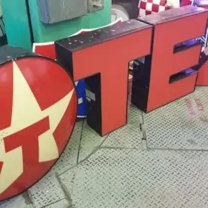 Enseigne De Station Service Texaco Et Star Sign 4