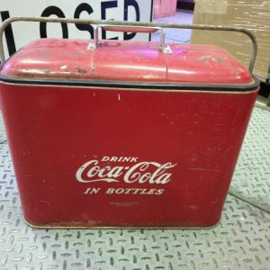 Glaciere Airline Cooler Coca-Cola 1940's / 1950's