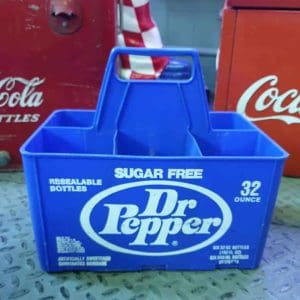 Caisse de transport de bouteilles de soda Dr Pepper