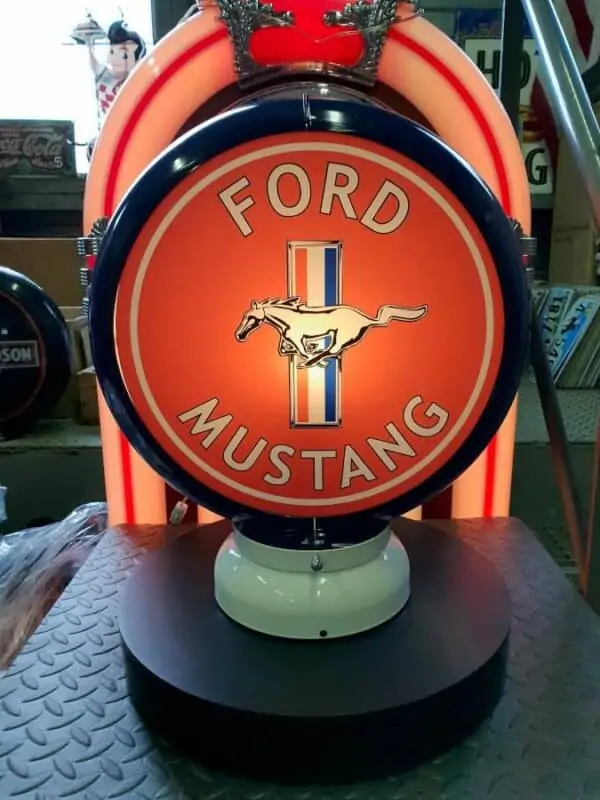 Globe de pompe a essence_Ford Mustang