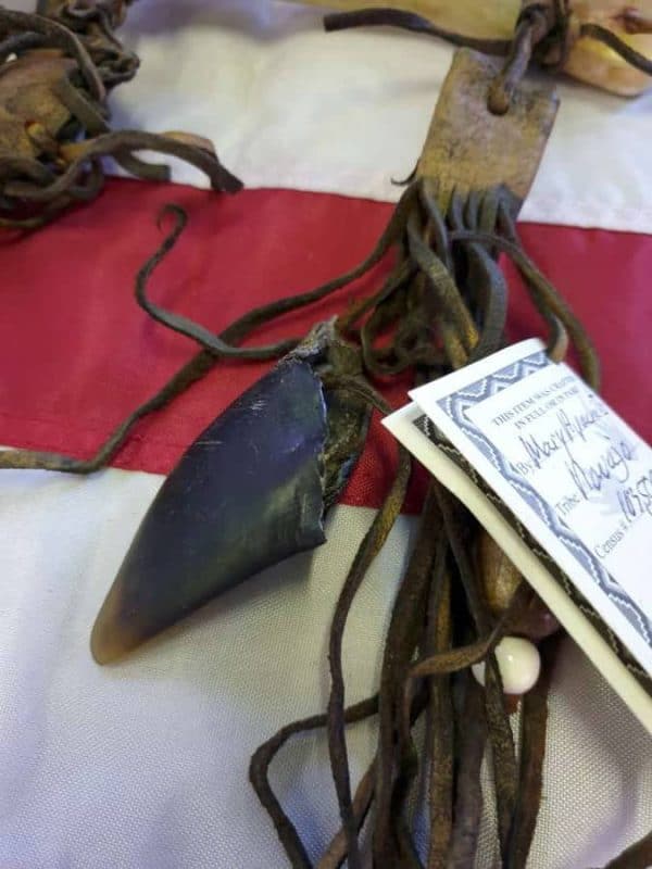 Native American Indian Ancient Bone Tomahawk