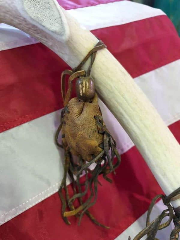 Native American Indian Antler Spirit Tomahawk