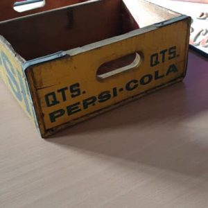 Caisse en bois de transport de bouteilles de Pepsi-Cola Y