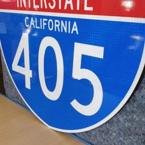 Panneau Interstate Highway CALIFORNIA 405
