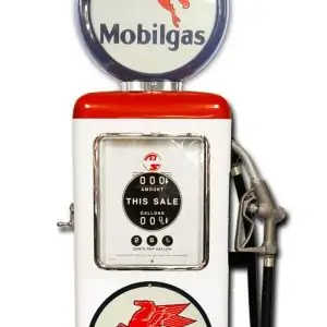 Pompe a essence americaine Mobilgas