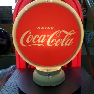 Globe De Pompe A Essence Coca Cola