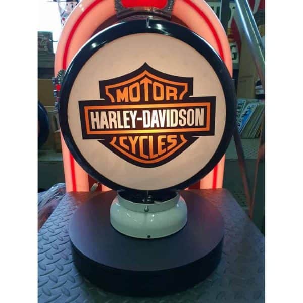 Globe De Pompe A Essence Harley Davidson Cycle