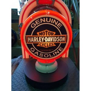 Globe De Pompe A Essence Harley Davidson Genuine Gasoline