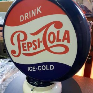 Globe De Pompe A Essence Pepsi Cola 2