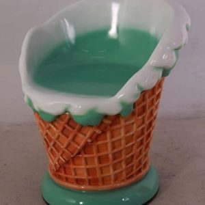 Chaise Glacier Cornet De Glace Menthe