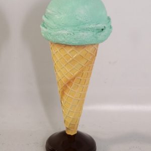 Cornet De Glace Resine Menthe