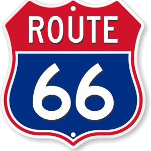 Route 66 Panneau Routier 18175
