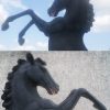 CHEVAL Cabré grandeur nature Moulage résine taille réelle